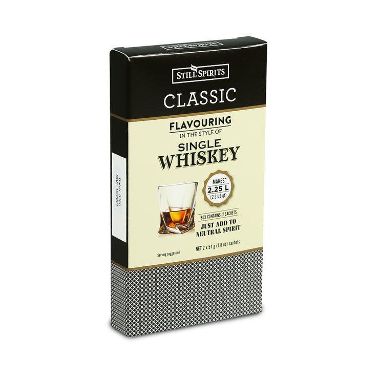 Still Spirits 2.25 Litre Twin Sachet Classic Flavouring - Single Whisky