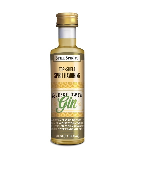 Still Spirits Top Shelf Spirits Flavouring - Elderflower Gin