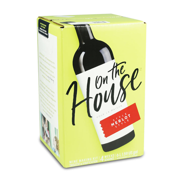 On The House 30 Bottle Merlot