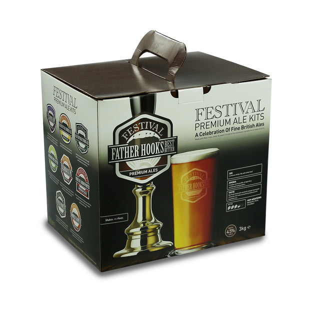Festival 40 Pint Home Brew Beer Kit - Father Hooks Bitter