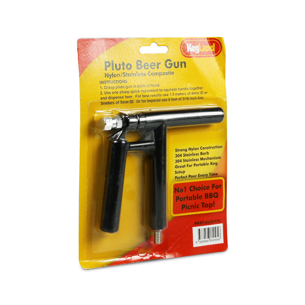 Pluto Beer Gun - Nylon/Stainless Steel - Brew2Bottle Home Brew