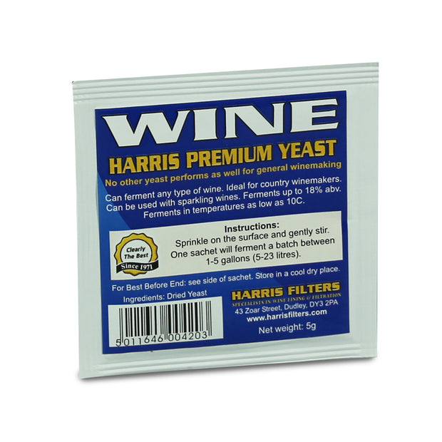 Harris Premium Wine Yeast - Brew2Bottle Home Brew