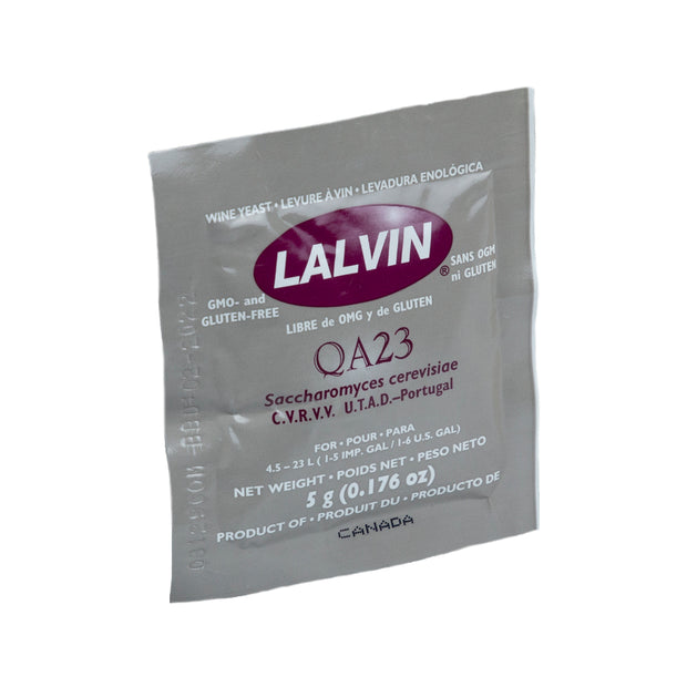 Lalvin QA23 Dry White Wine Yeast