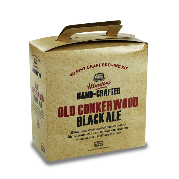 Muntons Hand Crafted 40 Pint Beer Kit - Old Conkerwood Ale
