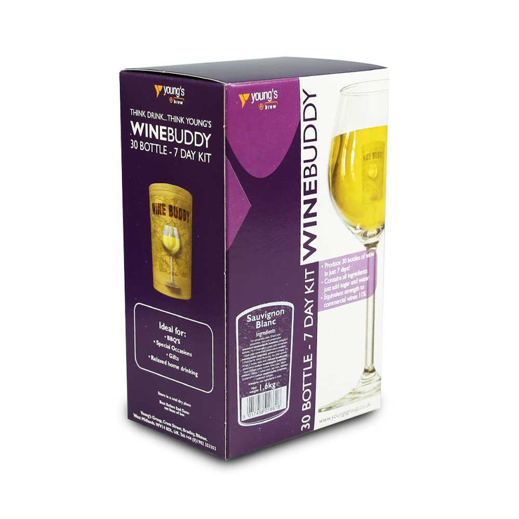 Wine Buddy 30 Bottle 7 Day Wine Kits