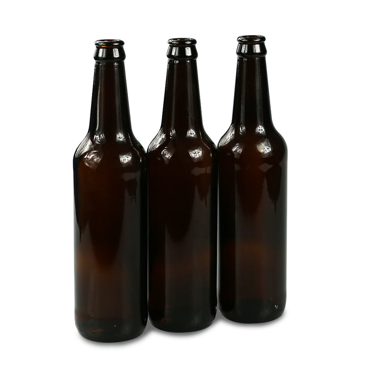 15 x 500ml Brew2Bottle Glass Amber Beer Bottles