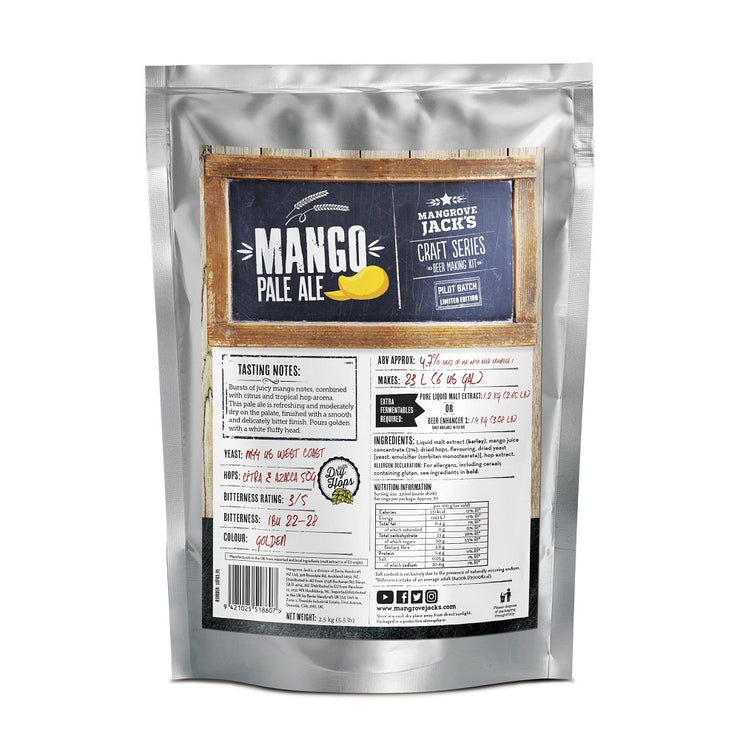 Mangrove Jacks Craft Series 40 Pints Mango Pale Ale