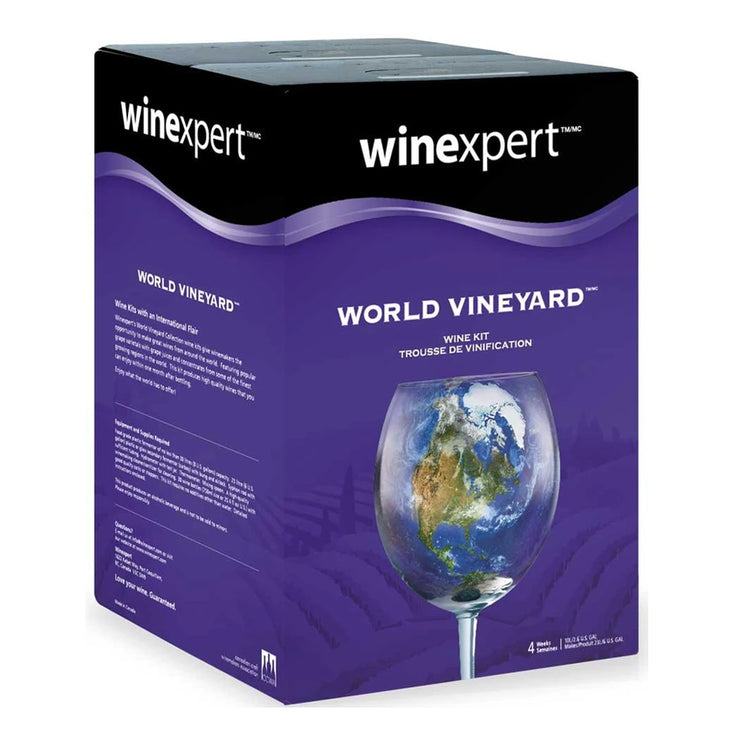 Winexpert World Vineyard 30 Bottle White Wine Kit - California Trinity White - Brew2Bottle Home Brew