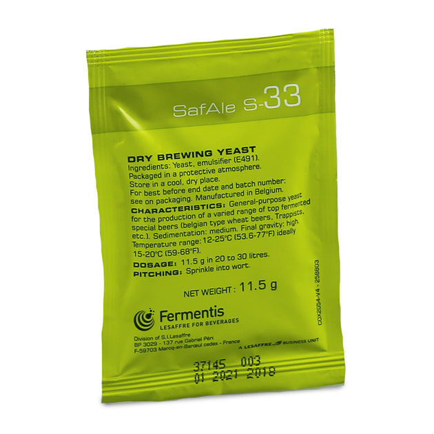 Safbrew S-33 General Purpose Ale