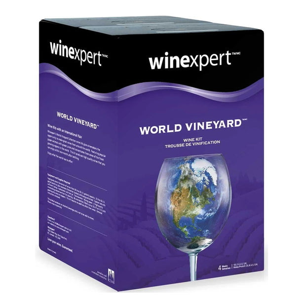 Winexpert World Vineyard 30 Bottle Red Wine Kit - Australian Shiraz - Brew2Bottle Home Brew