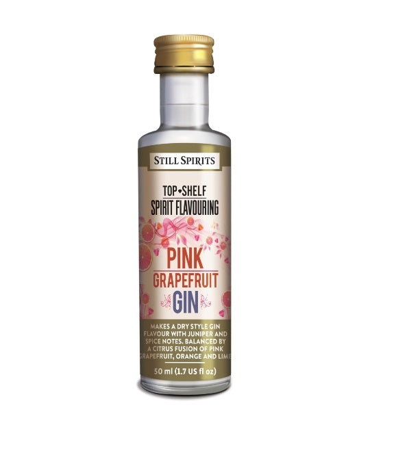 Still Spirits Top Shelf Spirits Flavouring - Pink Grapefruit Gin