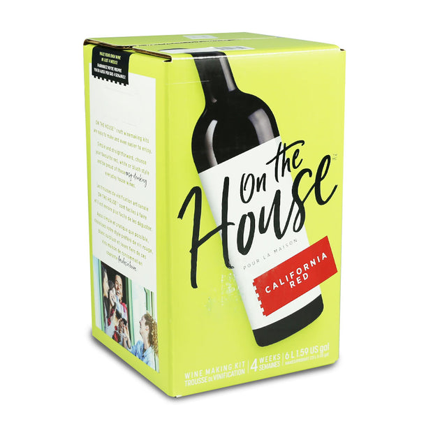 On The House 30 Bottle California Red