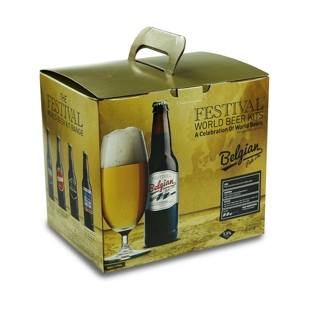 Festival 40 Pint Home Brew Beer Kit - Belgian Pale Ale