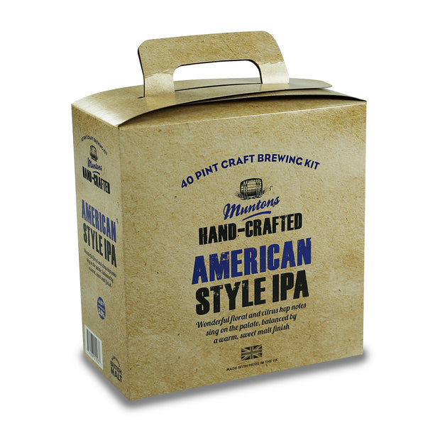 Muntons Hand Crafted 40 Pint Beer Kit - American India Pale Ale