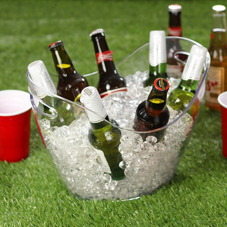 Plastic Drinks Pail - Clear