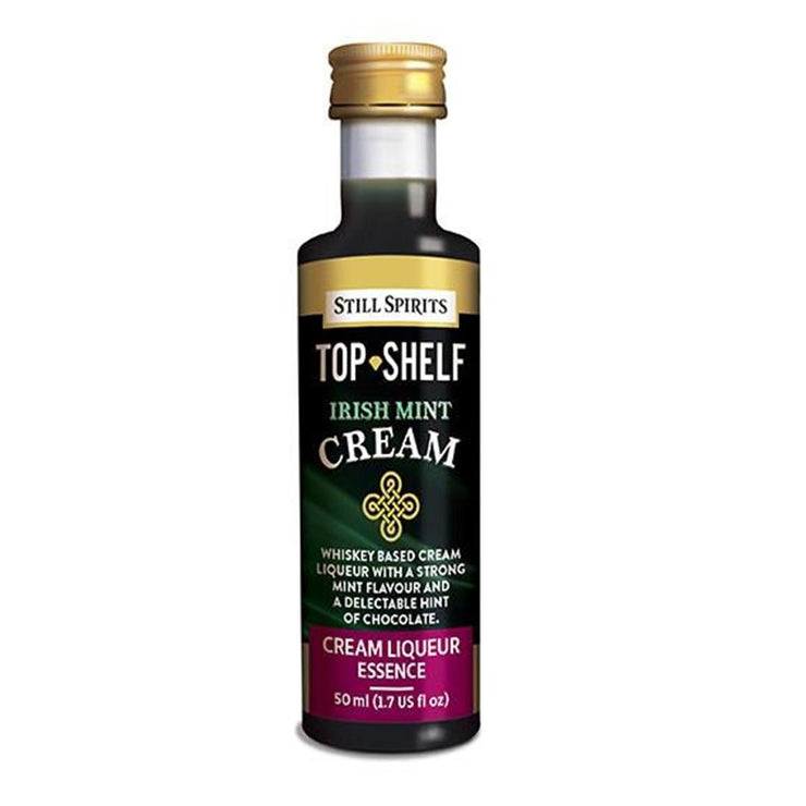 Still Spirits Top Shelf Cream Liqueur Flavouring - Irish Mint Cream - Brew2Bottle Home Brew