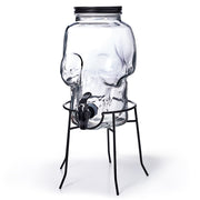 Skull Drinks Dispenser With Stand - 3.5L