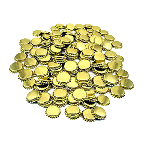 Gold Crown Caps (100 Pack) - Brew2Bottle Home Brew