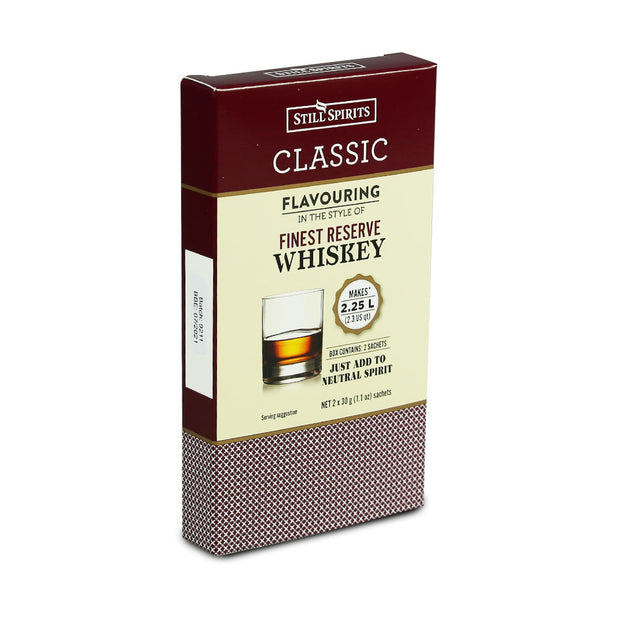 Still Spirits 2.25 Litre Twin Sachet Classic Flavouring - Finest Reserve Scotch Whisky