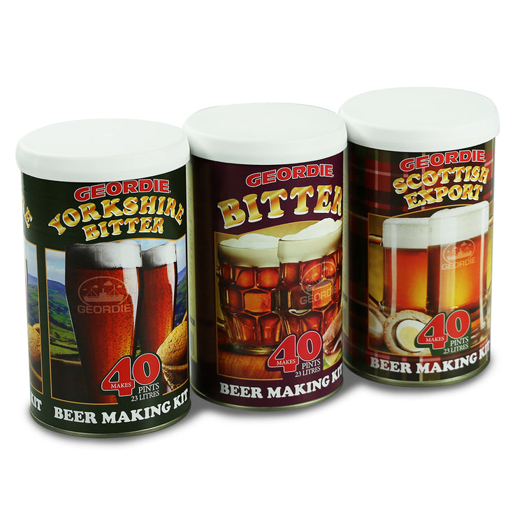 Geordie 17 Day 40 Pint Beer Kits