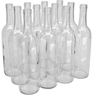 Clear 75cl Wine Bottle (12 Pack) - Brew2Bottle Home Brew