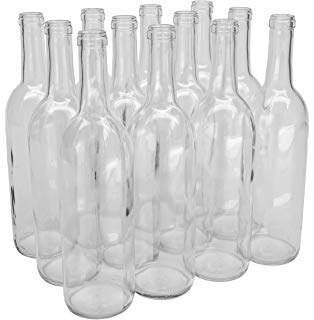 Clear 75cl Wine Bottle (12 Pack) - Brew2Bottle Home Brew