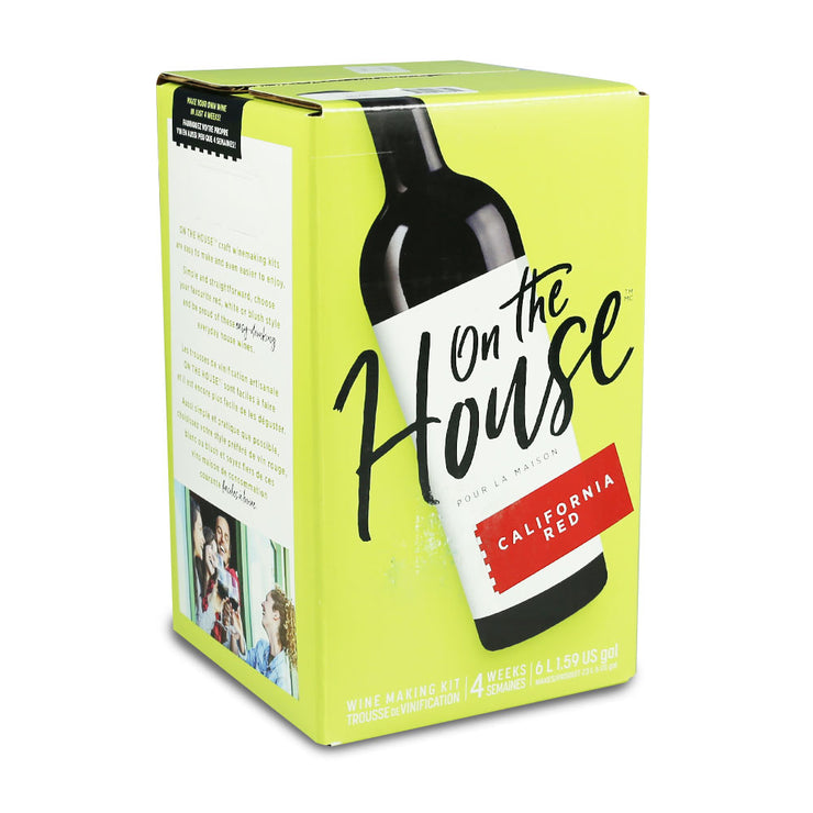 On The House 30 Bottle Wine Kits