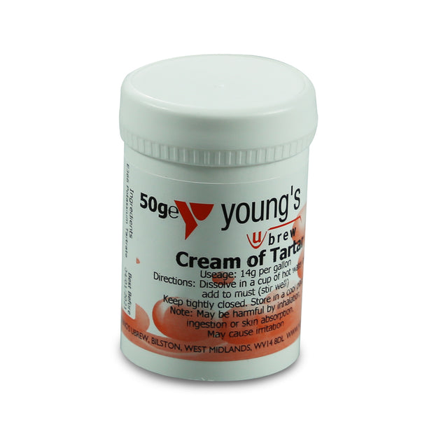 Youngs Cream of Tartar 50g