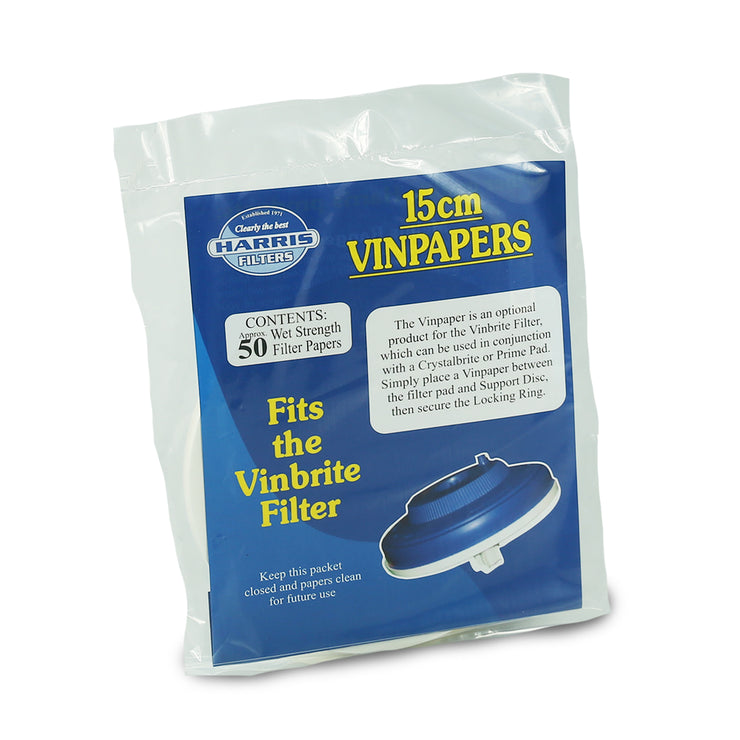Harris 15cm Vinpapers (50 papers)