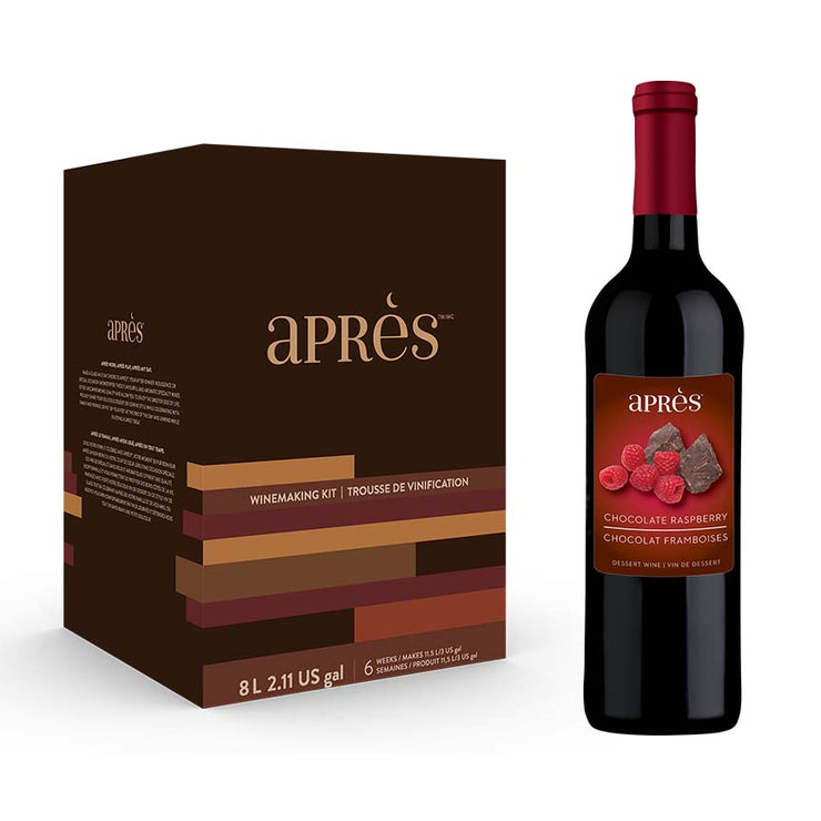 Aprés Chocolate Raspberry Dessert Wine Kit