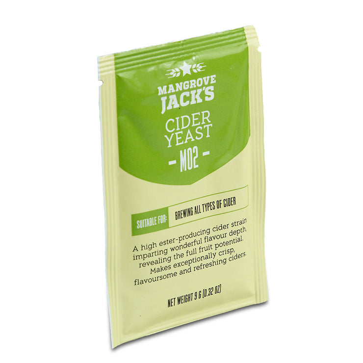 Mangrove Jack's 9g Cider Yeast - M02 Cider