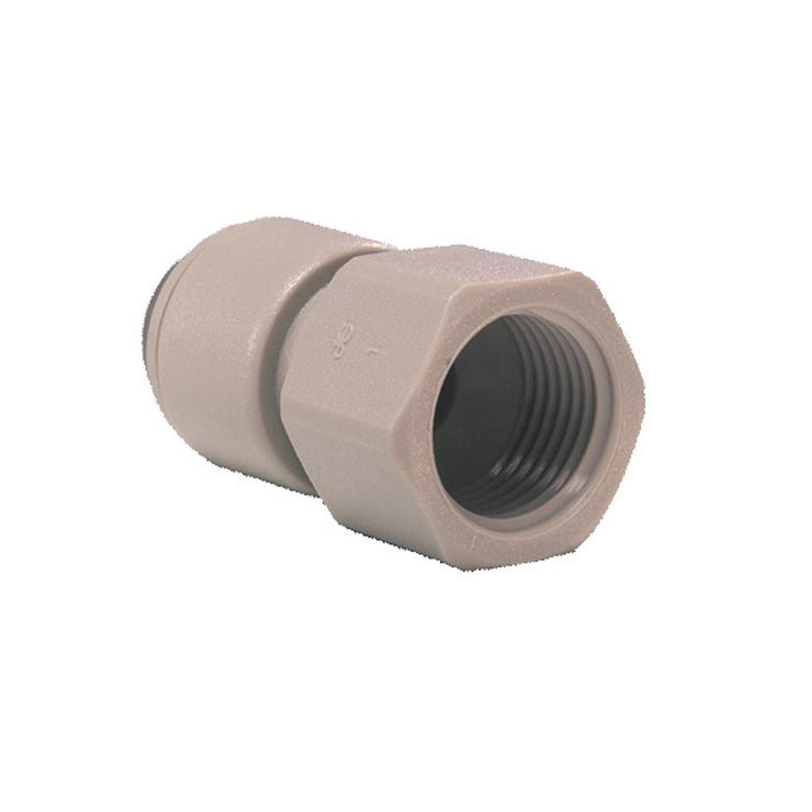 DM Fittings Female Adaptor - NPTF Thread - 3/8'' Tube OD - 1/4'' NPTF Thread