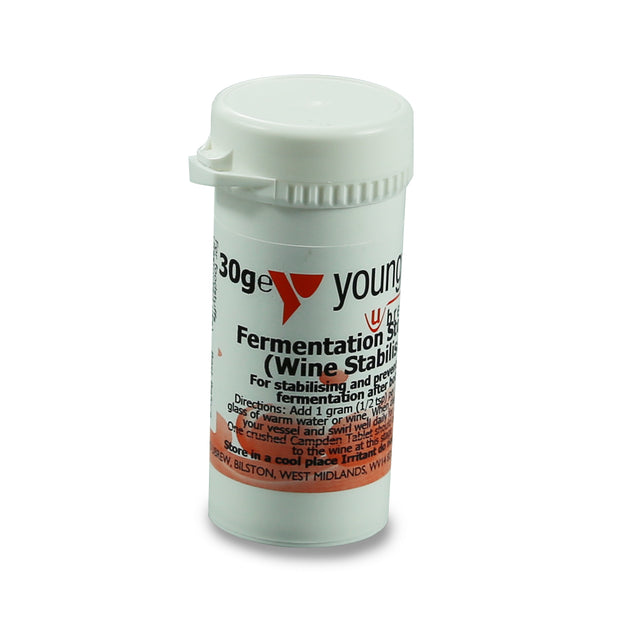 Youngs Fermentation Stopper 30g (Wine Stabiliser) - Brew2Bottle Home Brew