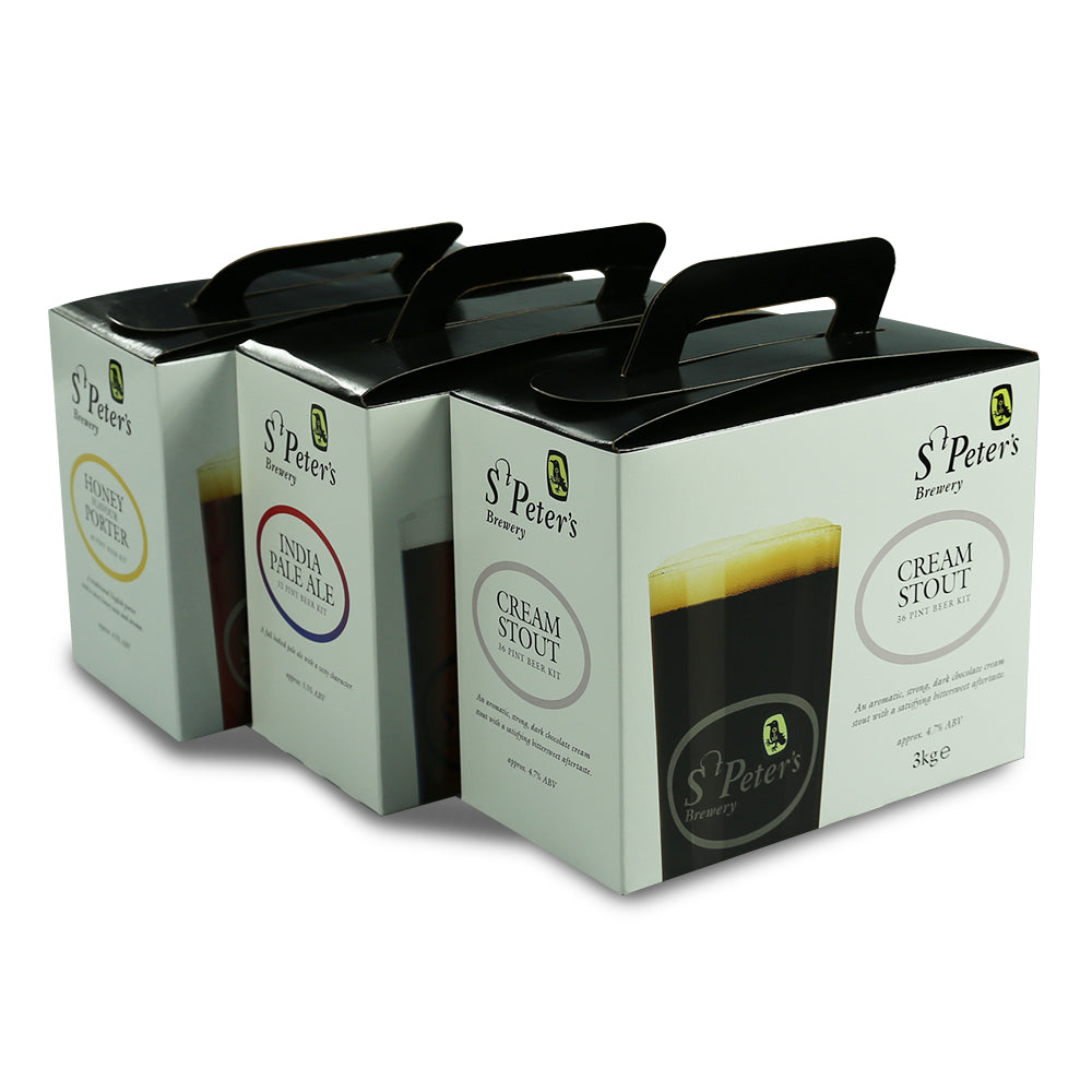 Ruby Red Beer St Peters Brewery Ruby Red Ale Homebrew Kit – Makes 40 ...