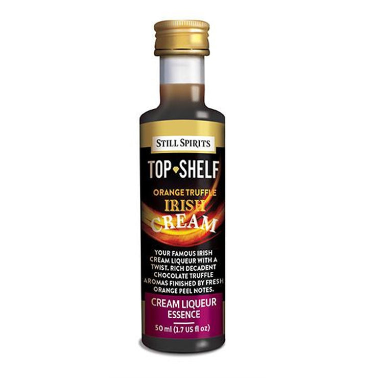 Still Spirits Top Shelf Cream Liqueur Flavouring - Orange Truffle Irish Cream