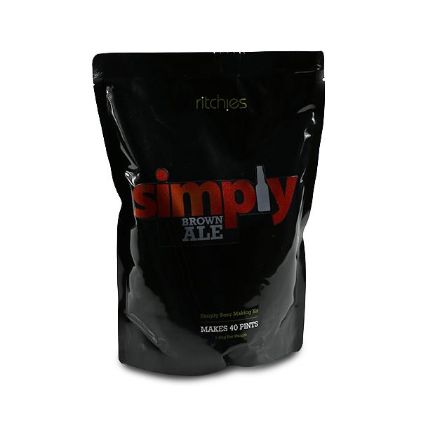 Ritchies Simply 40 Pint Beer Kit - Brown Ale (7 Pack)