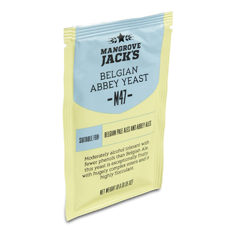 Mangrove Jack's 10g Beer Yeast - M47 Belgian Abbey