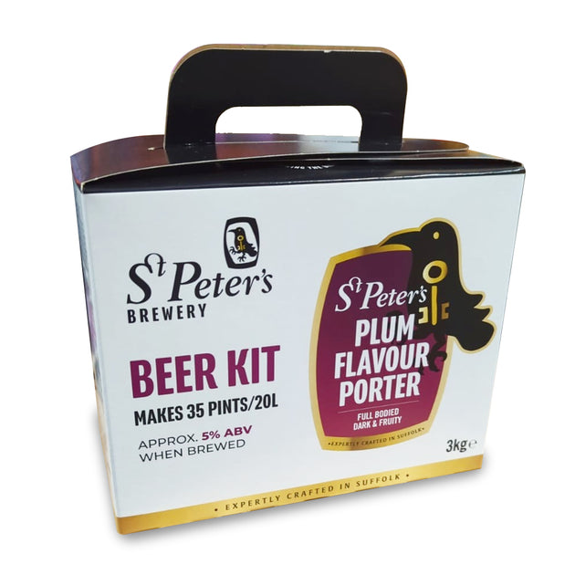 St Peters ABV 5.0 35 Pint Beer Kit Plum Porter