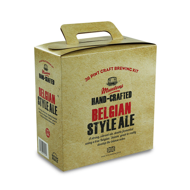 Muntons Hand Crafted 36 Pint Beer Kit - Belgian Style Ale