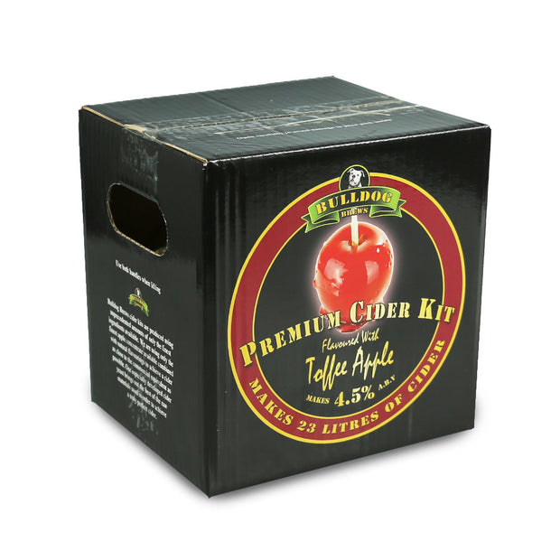 Bulldog Premium Cider 4.5 % ABV 40 Pint Cider Kit - Toffee Apple