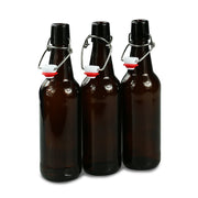 15 x 500ml Brew2Bottle Glass Amber Swing Top Beer Bottles