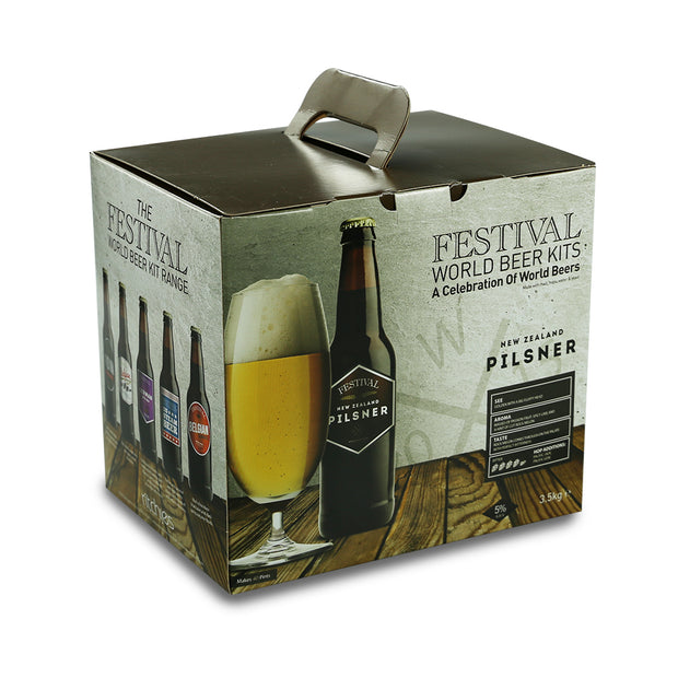 Festival 40 Pint Home Brew Beer Kit - New Zealand Pilsner
